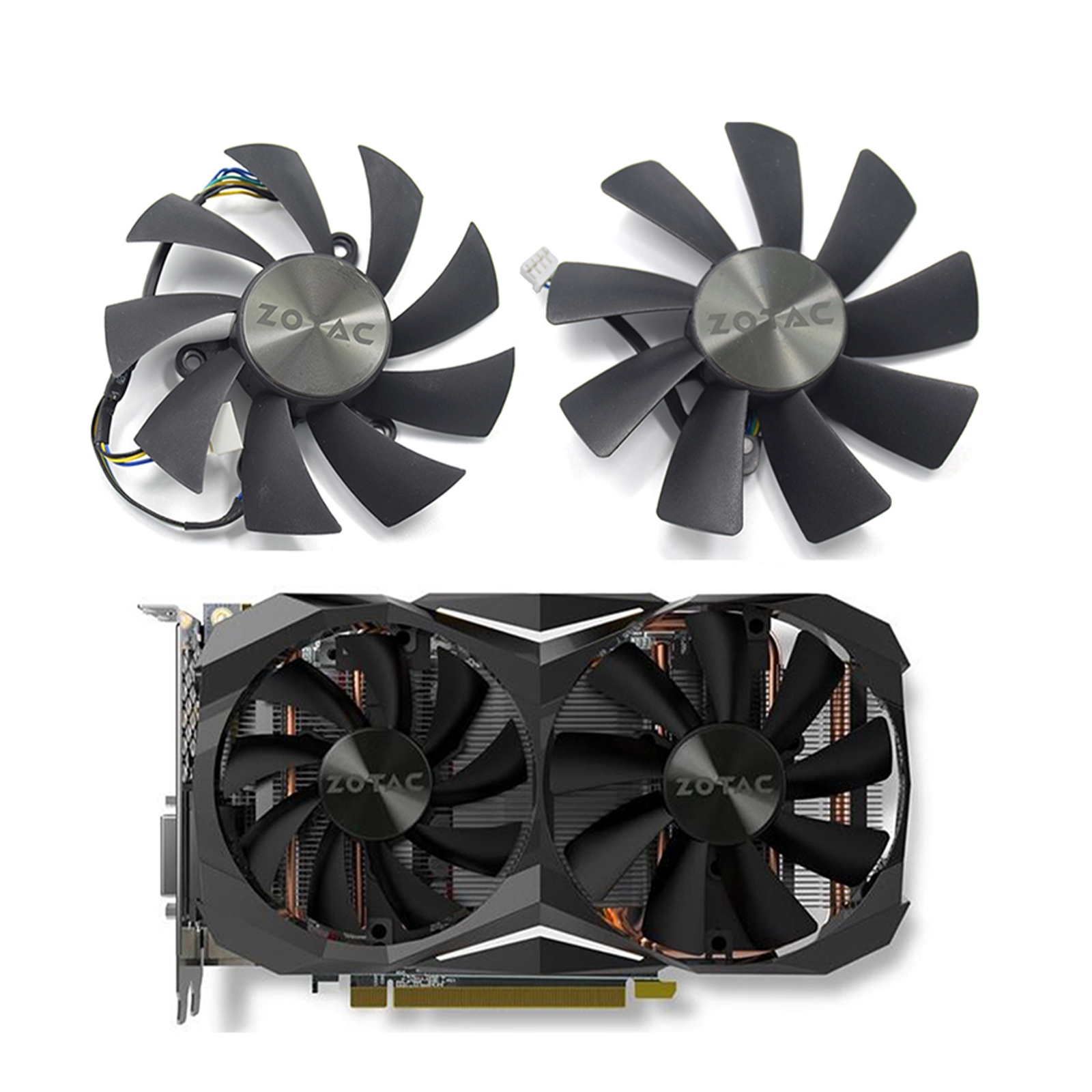 ZOTAC GTX 100 1060 Ti ̴ HA 1070 Ti ̴  ׷ ī ð ҿ 4   , 87MM GA92S2H 1080 MM GAA8S2H GAA8S2U